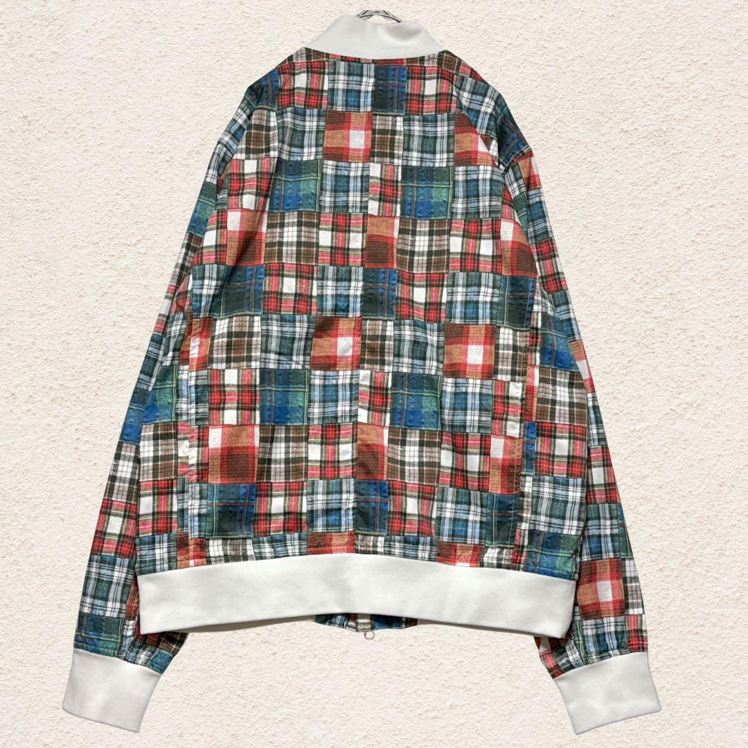 BEAMS GOLF パッチワーク風ジャケット 伸縮性 XL
