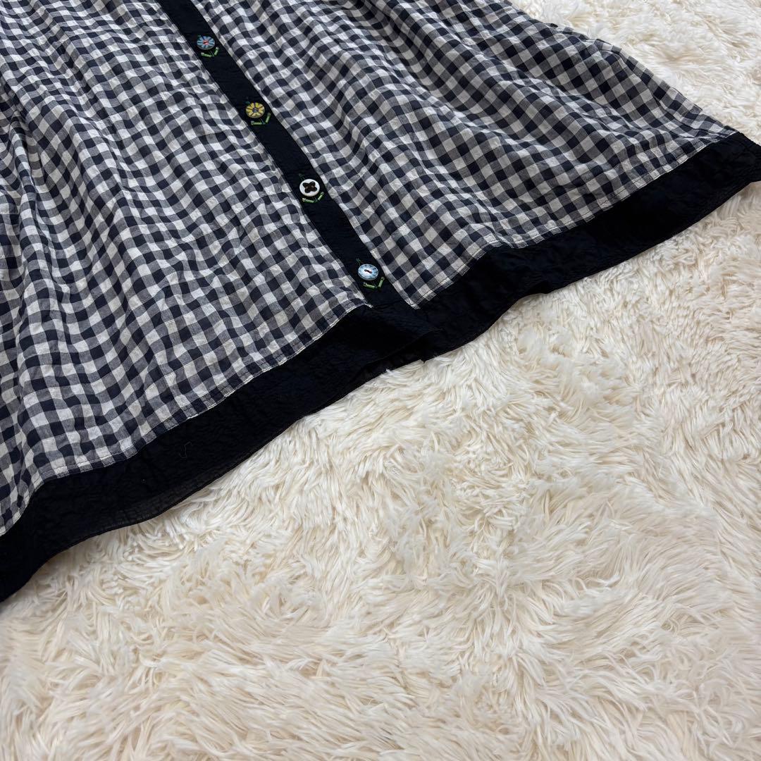 ☆極美品☆オレボレブラ アルベロベロ チュニック ブタさん ボタニカル チェック