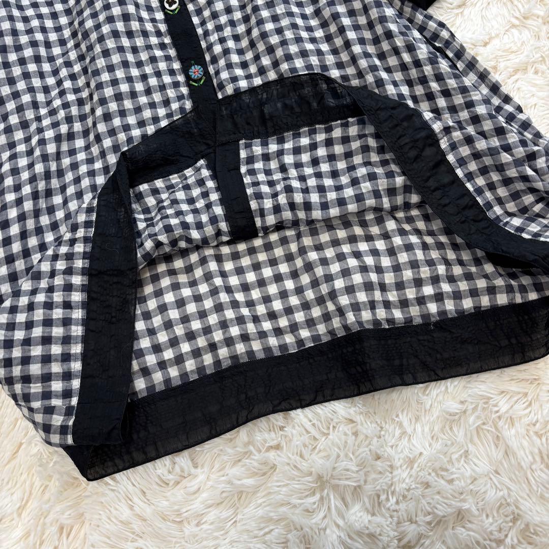 ☆極美品☆オレボレブラ アルベロベロ チュニック ブタさん ボタニカル チェック