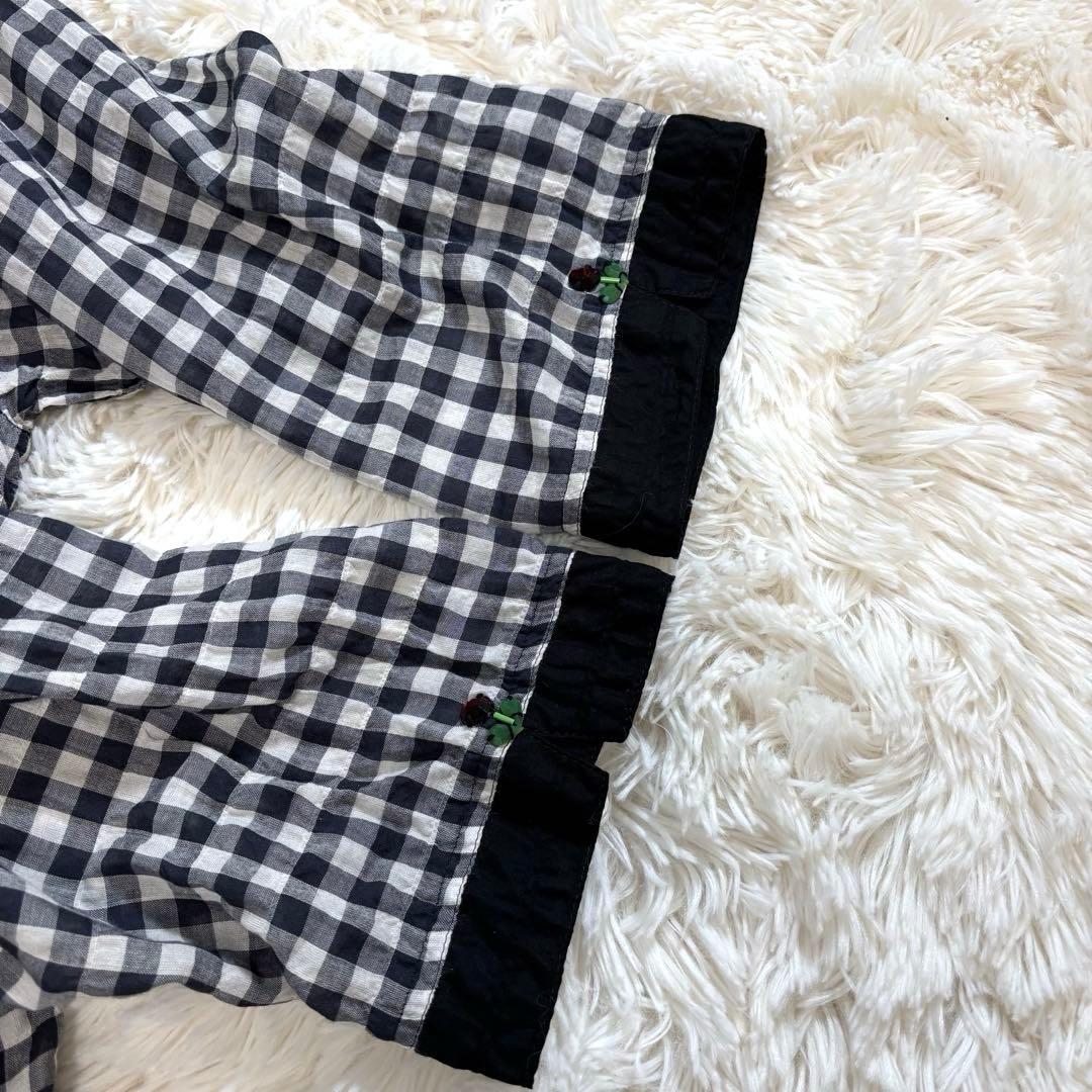 ☆極美品☆オレボレブラ アルベロベロ チュニック ブタさん ボタニカル チェック