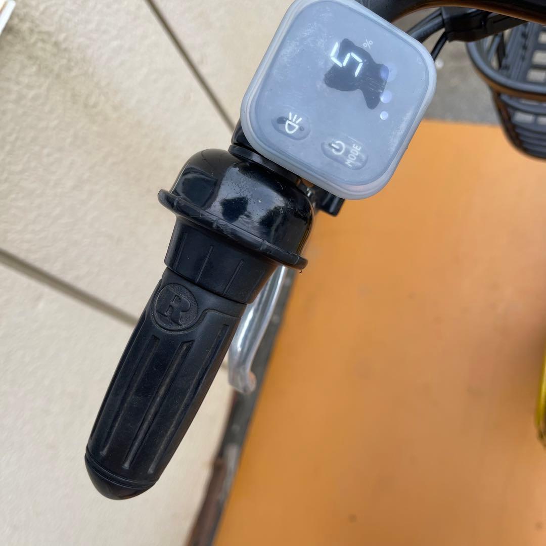 みっちゃん　 電動アシスト自転車　ブリヂストン　マスタードイエロー