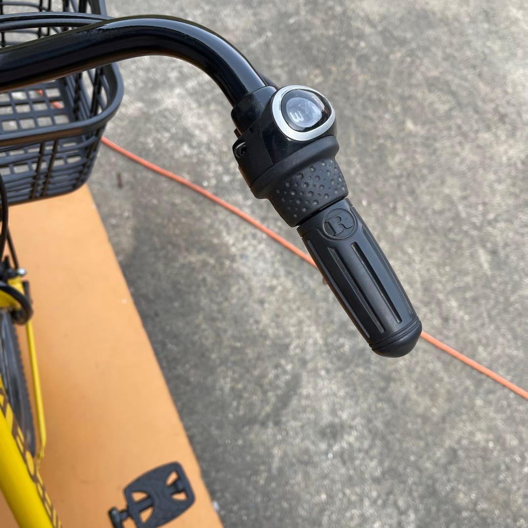 みっちゃん　 電動アシスト自転車　ブリヂストン　マスタードイエロー