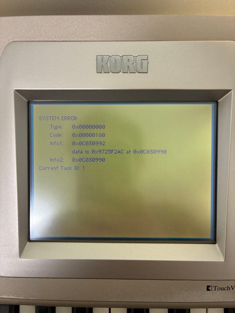 ジャンクKORG TRITON Studio 76 EXB-PCM09 CD付