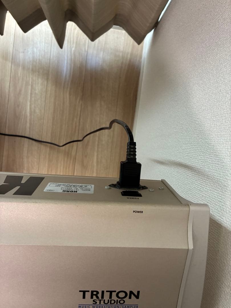 ジャンクKORG TRITON Studio 76 EXB-PCM09 CD付