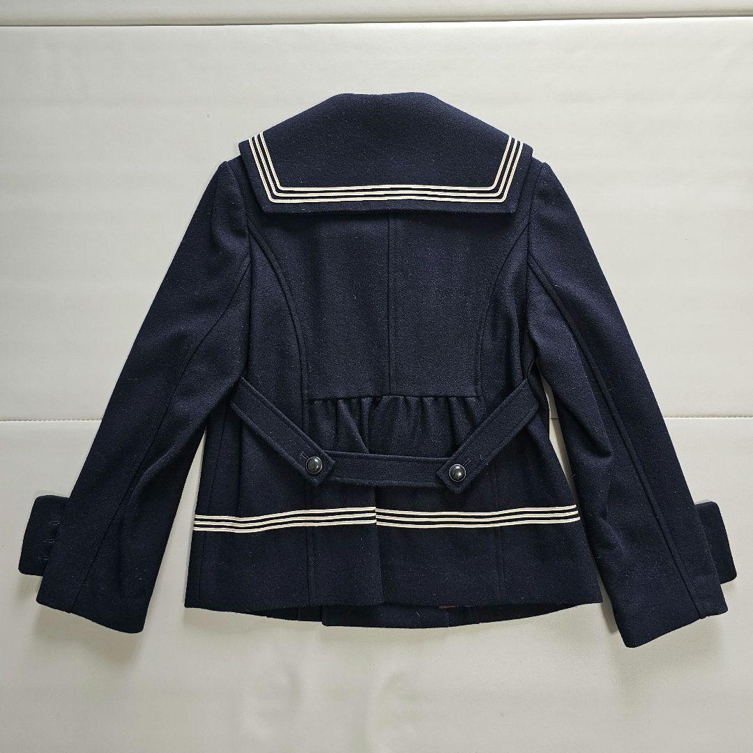 Jane Marple ネイビー セーラー襟ジャケット