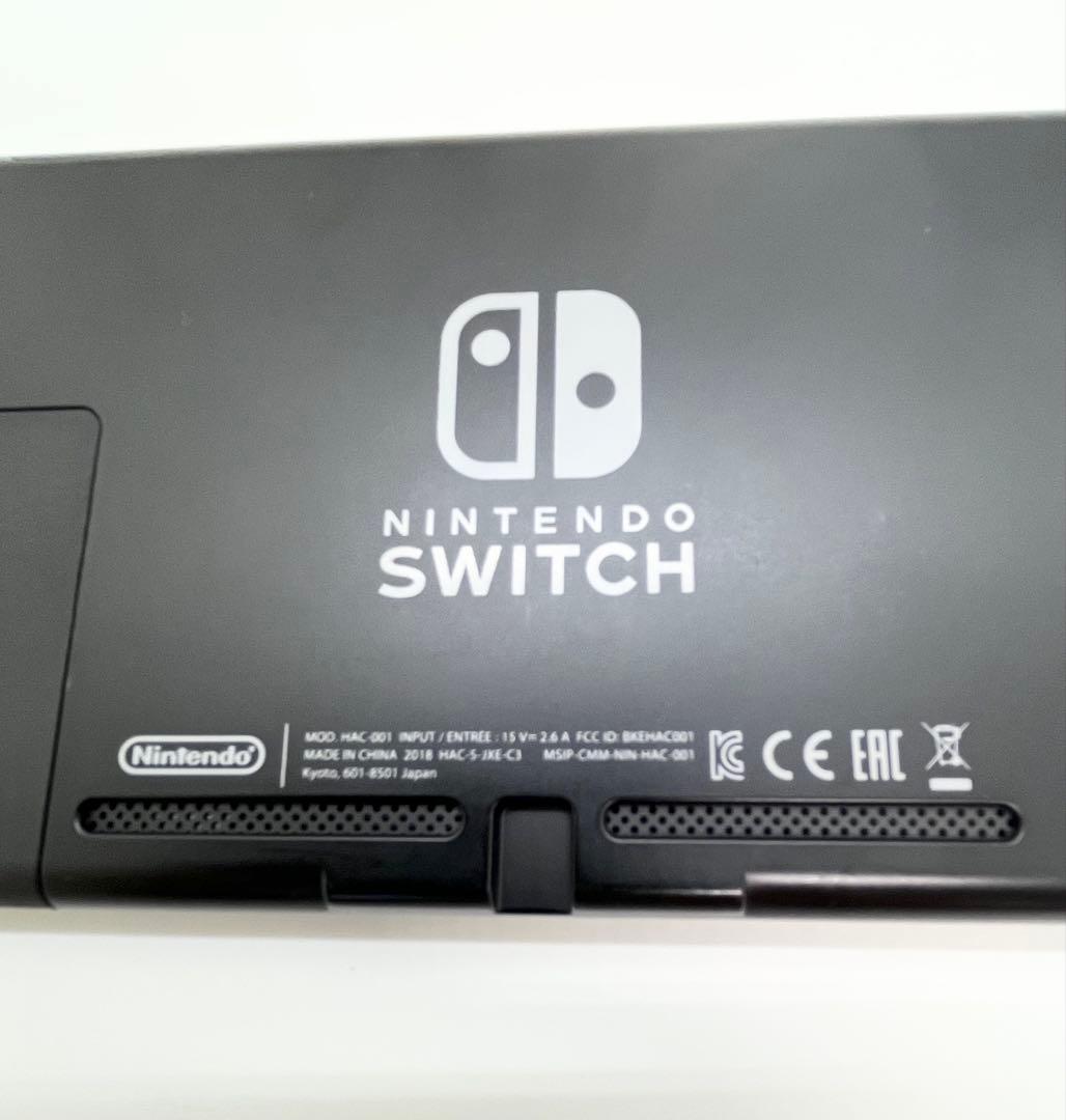 【美品】 ニンテンドー スイッチ 本体 2018年製 HAC-001
