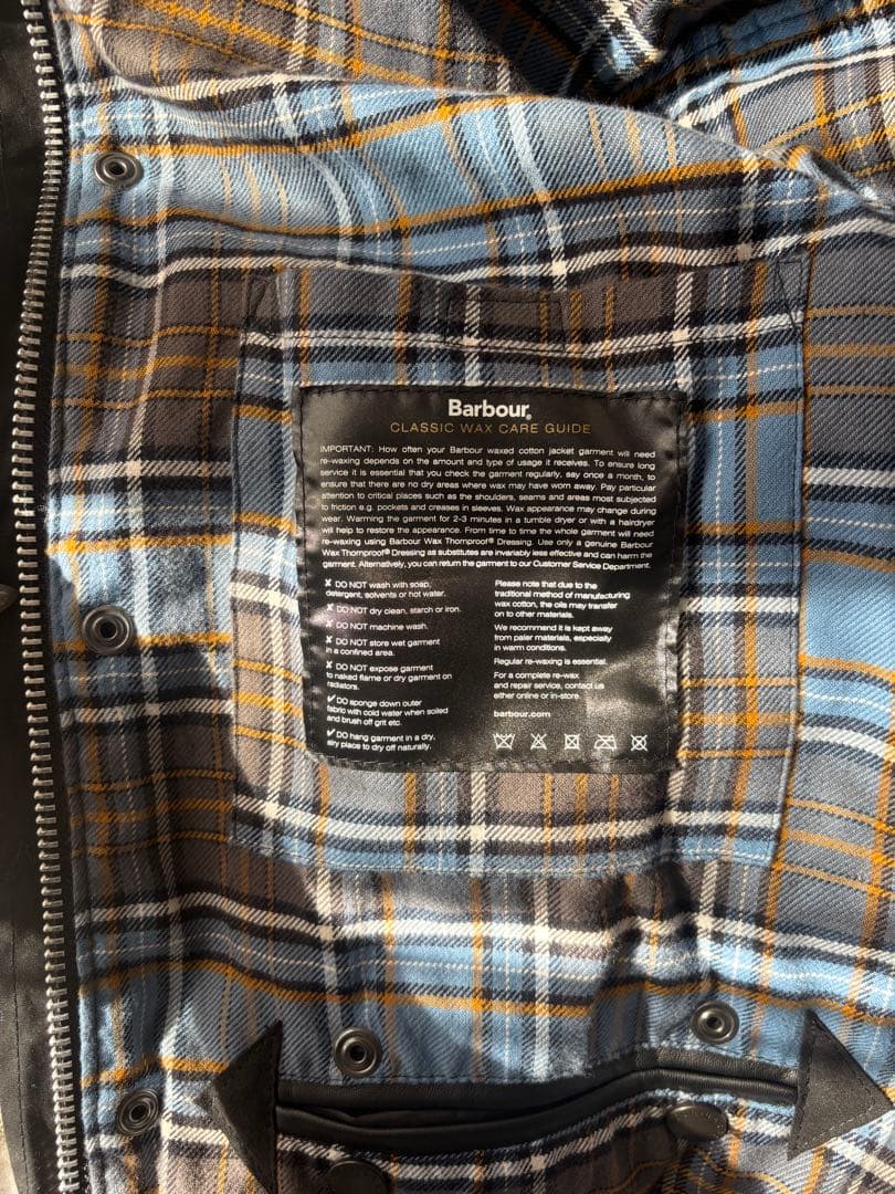 新品未使用》cityshopシティショップ別注バブアーBORDERオイルドコート