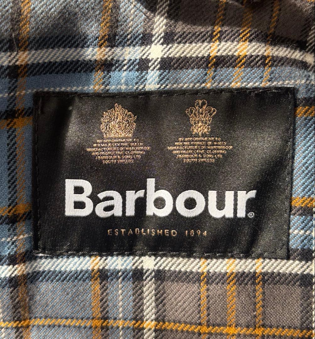 新品未使用》cityshopシティショップ別注バブアーBORDERオイルドコート