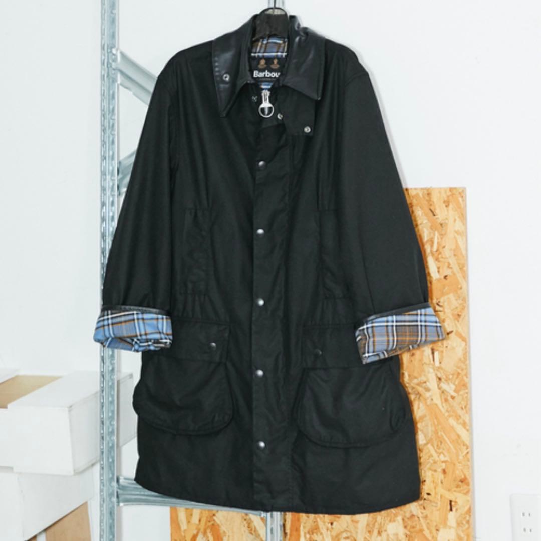 新品未使用》cityshopシティショップ別注バブアーBORDERオイルドコート