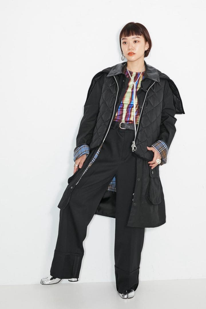 新品未使用》cityshopシティショップ別注バブアーBORDERオイルドコート