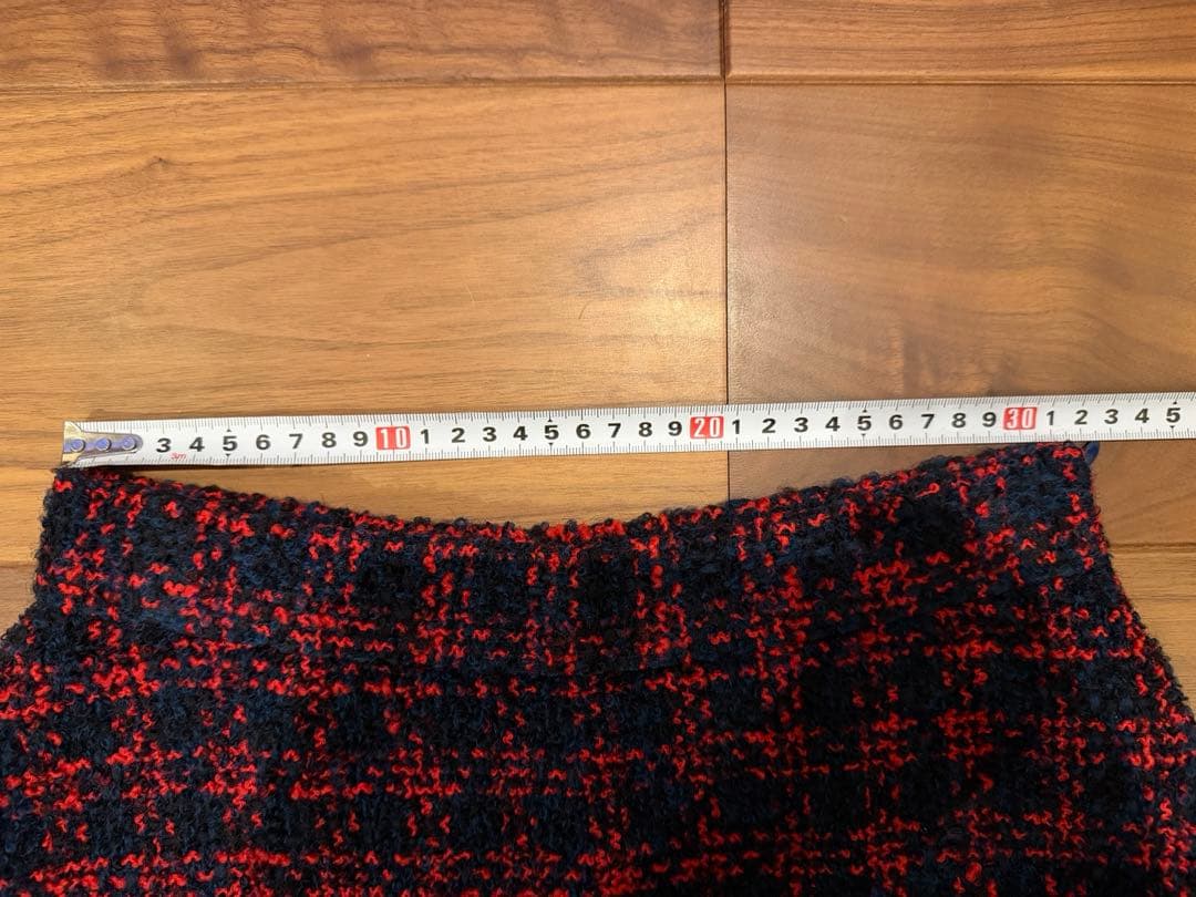 極美品　sheller M ツイードキュロットパンツ