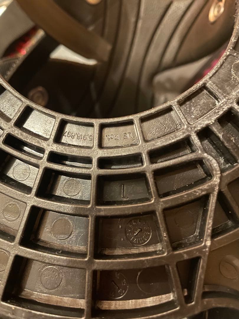 FLOW スノーボード ビンディング、ボードカバー付き