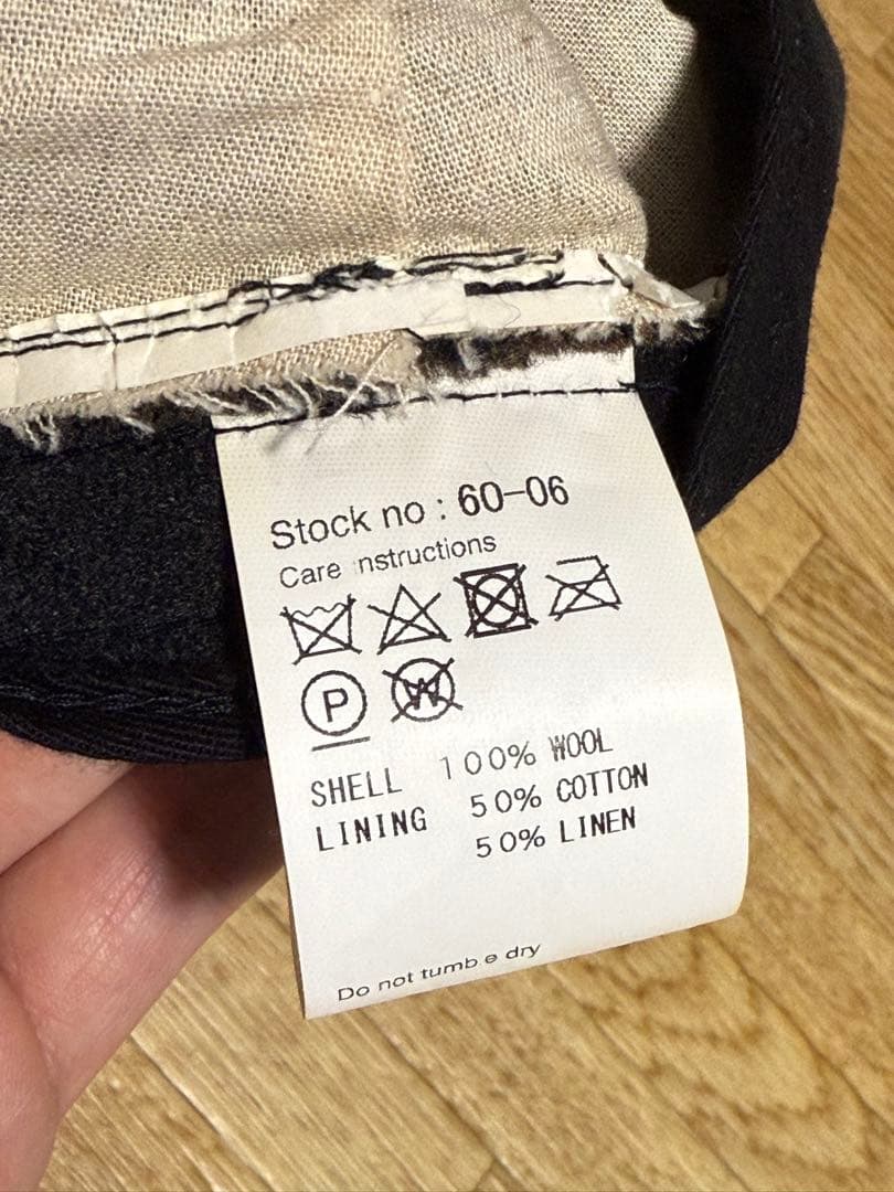 CPH カワシマタカヒロ別注 ベレー帽 Medium/Large