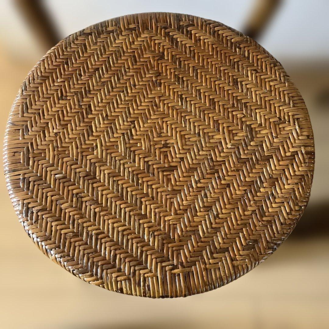 美品⭐︎ラタンチェア 籐 曲木 2脚 可愛いです