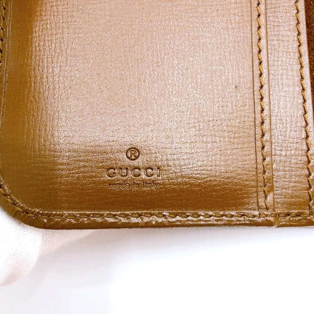 ◇グッチ◇レザー/GGスプリーム/iPhone15/スマホケース/760184