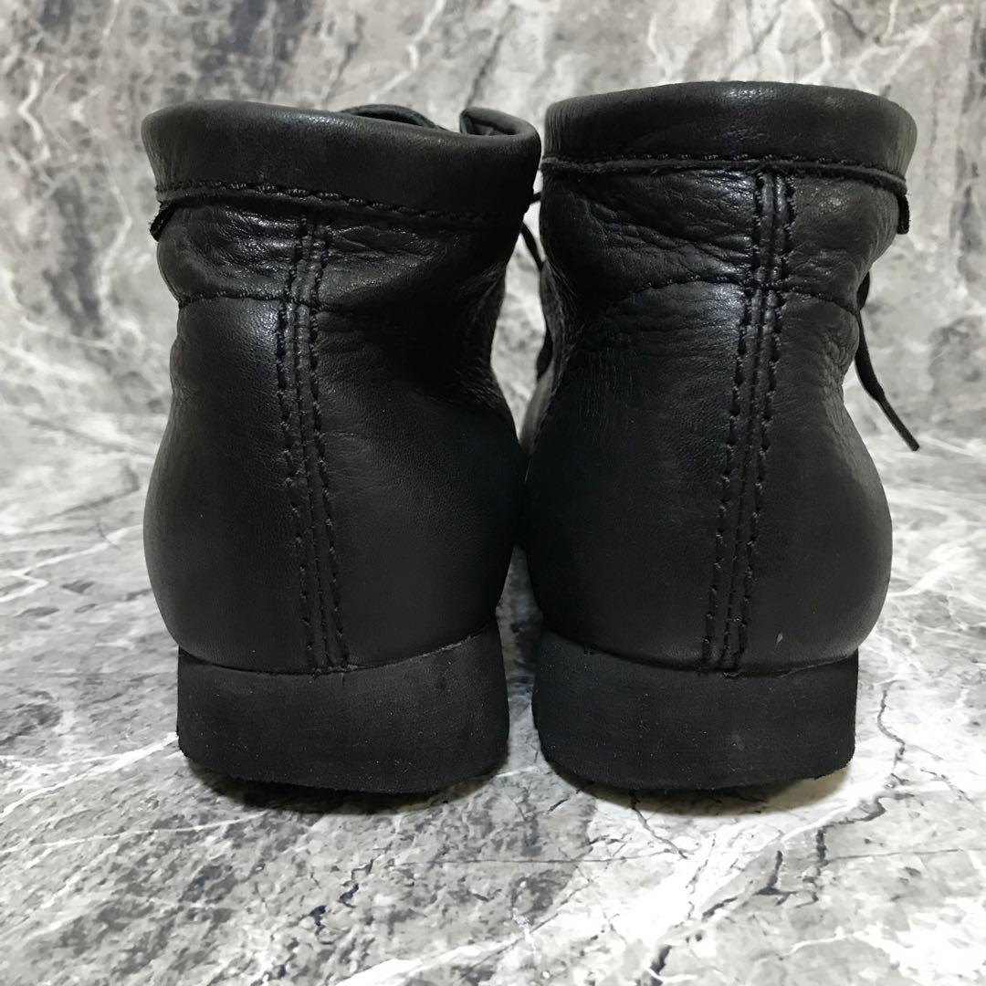 CLARKS Wallabee GTX GORE-TEX レザー ブラック 26