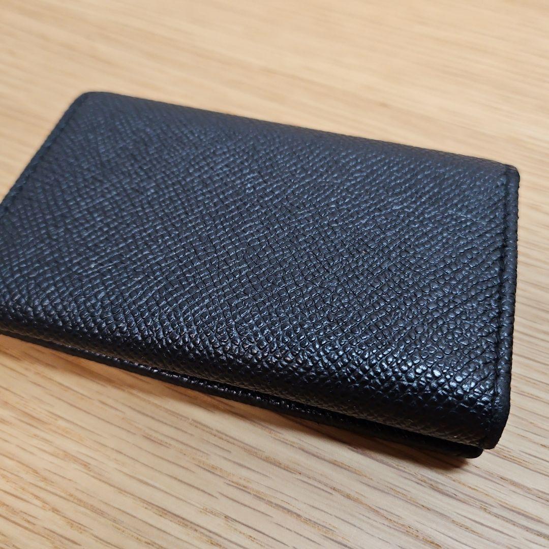 BVLGARI ブルガリ 6連キーケース 正規品 メンズ ブラック