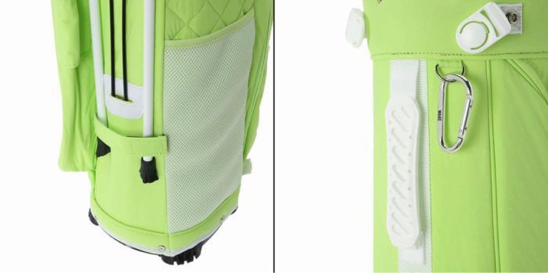 ◆B2新品定価49,500円 WAACワック男女兼用ゴルフスタンドキャディバッグ