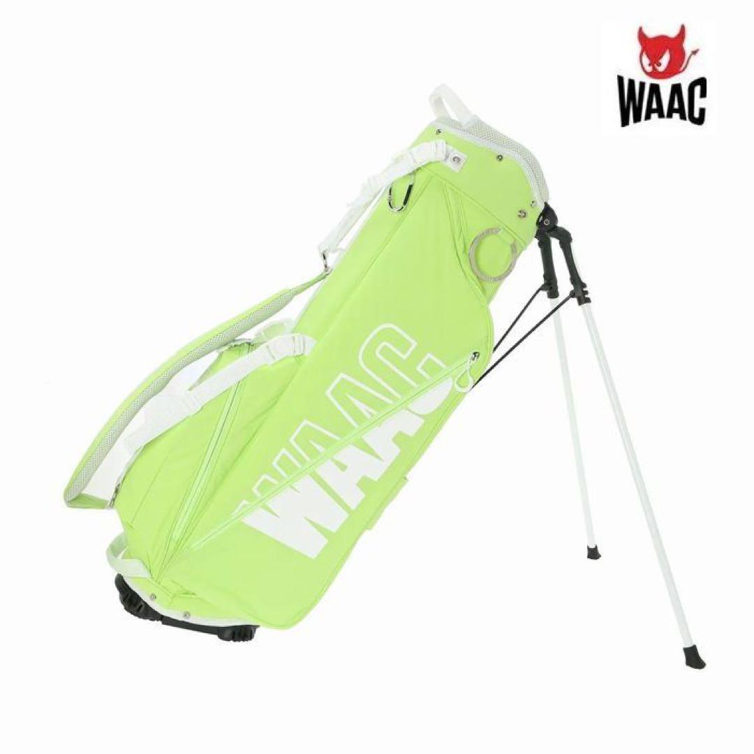 ◆B2新品定価49,500円 WAACワック男女兼用ゴルフスタンドキャディバッグ
