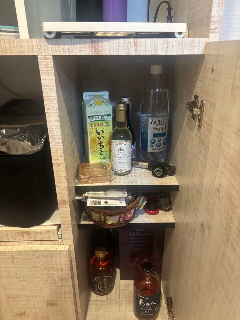 大川家具 食器棚 美品 レンジボート レンジ台 kagucoco