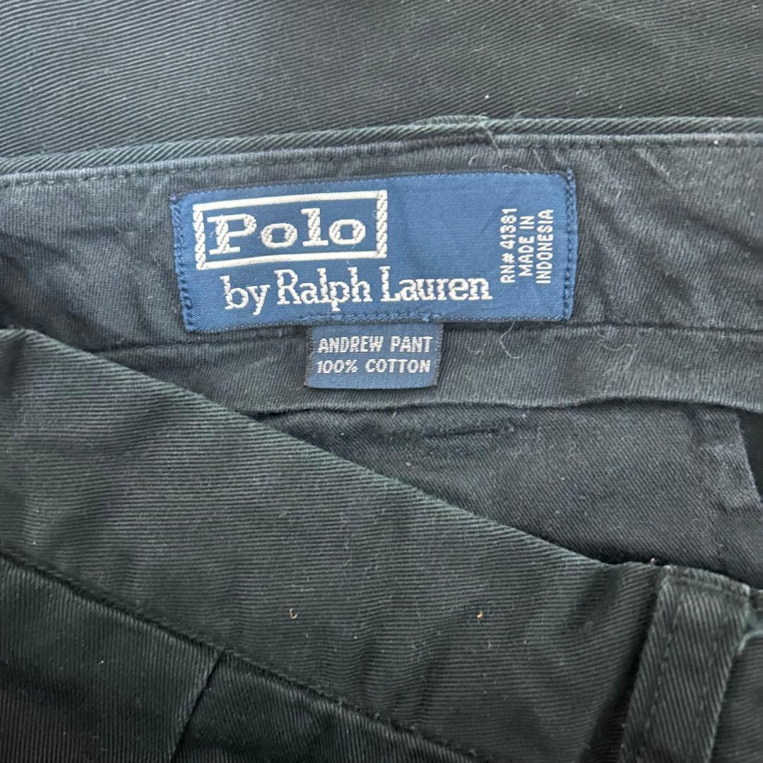 90s Ralph Lauren ポロチノ ブラック Andrew