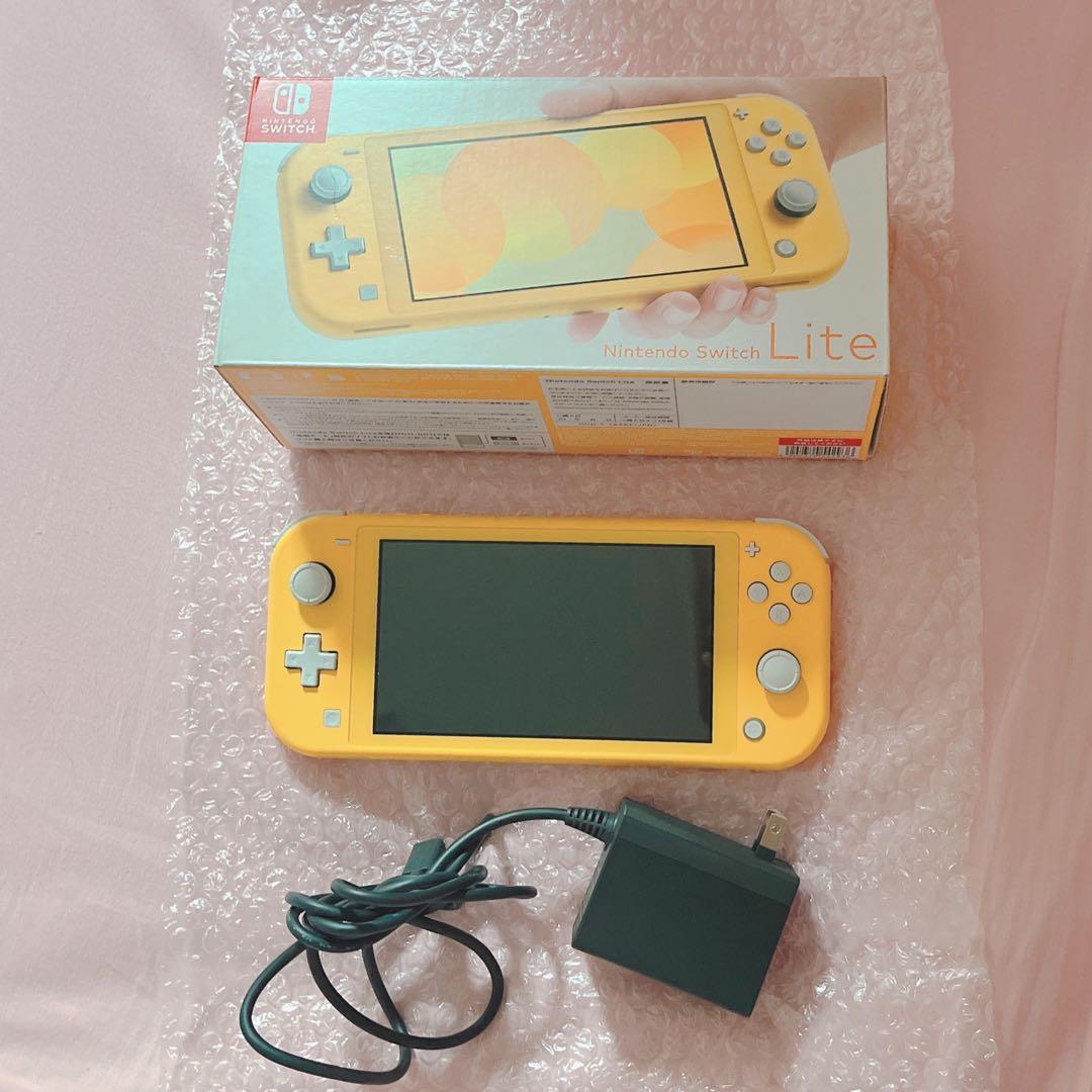 Nintendo Switch Lite switch ライト　イエロー　中古