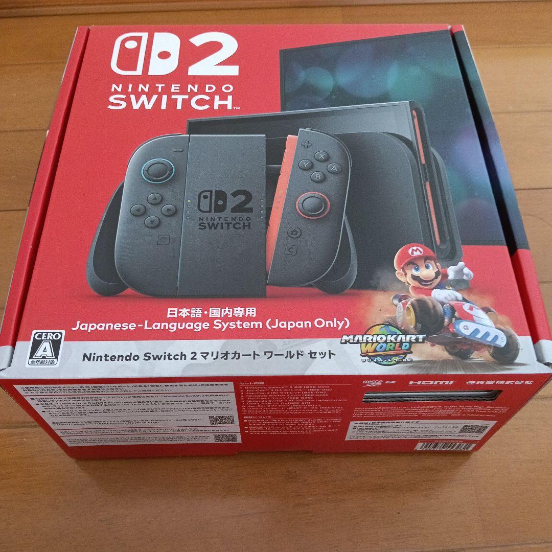 Nintendo Switch 2 日本語専用 マリオカートセット新品