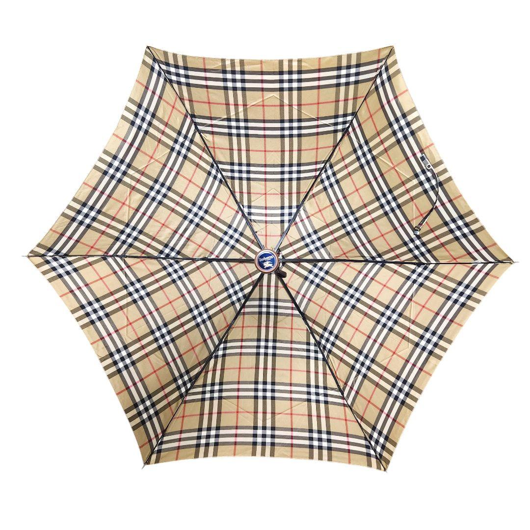 【新品未使用】バーバリー　BURBERRY　折り畳み傘　ノバチェック