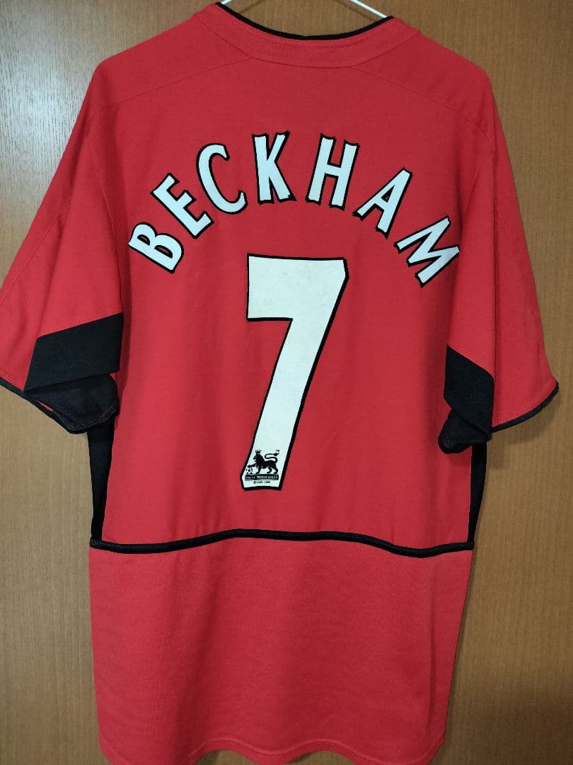 マンチェスターユナイテッド 03/05 ホーム #7 ベッカム Mサイズ 正規品