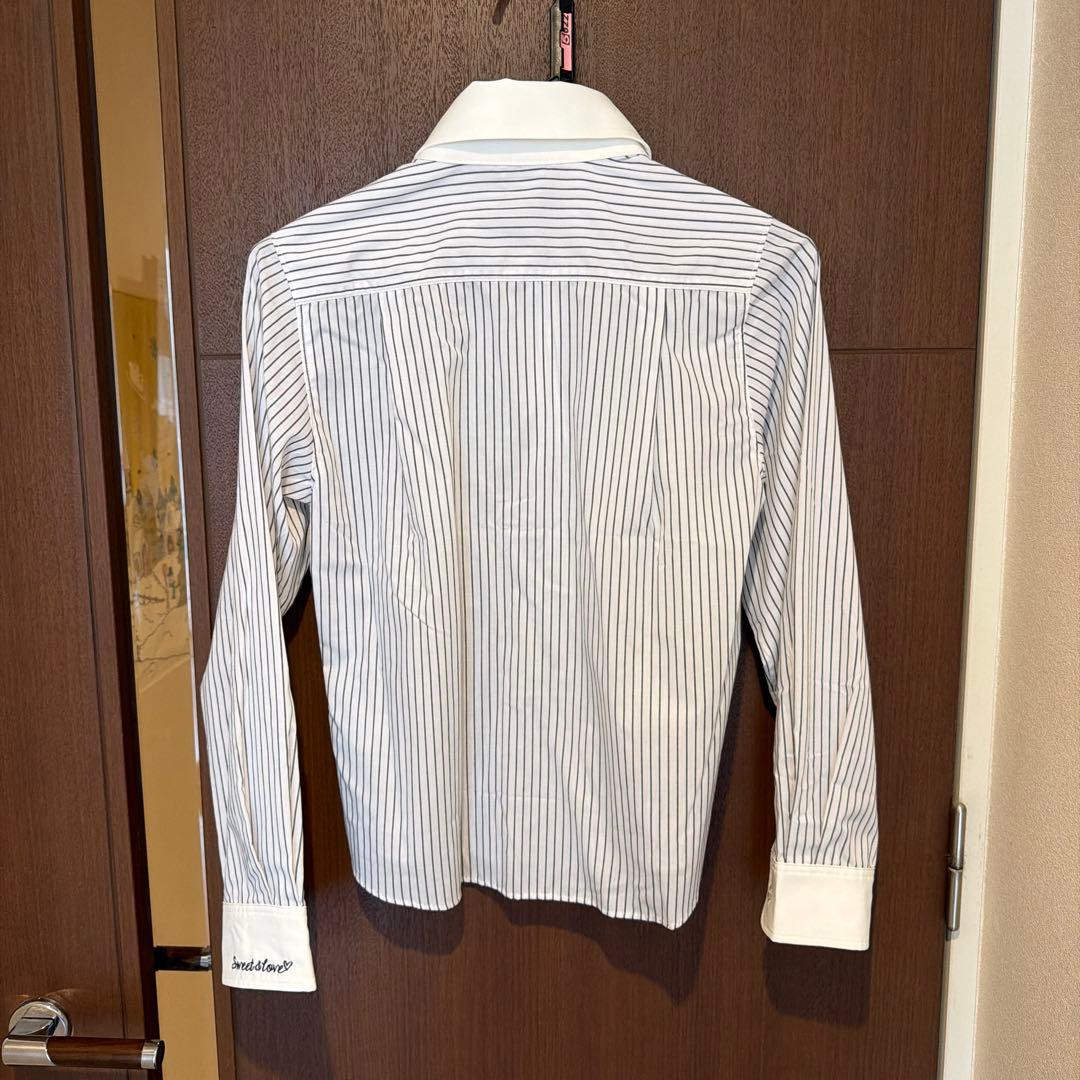 小学生女子　卒業式スーツ&シャツ　黒