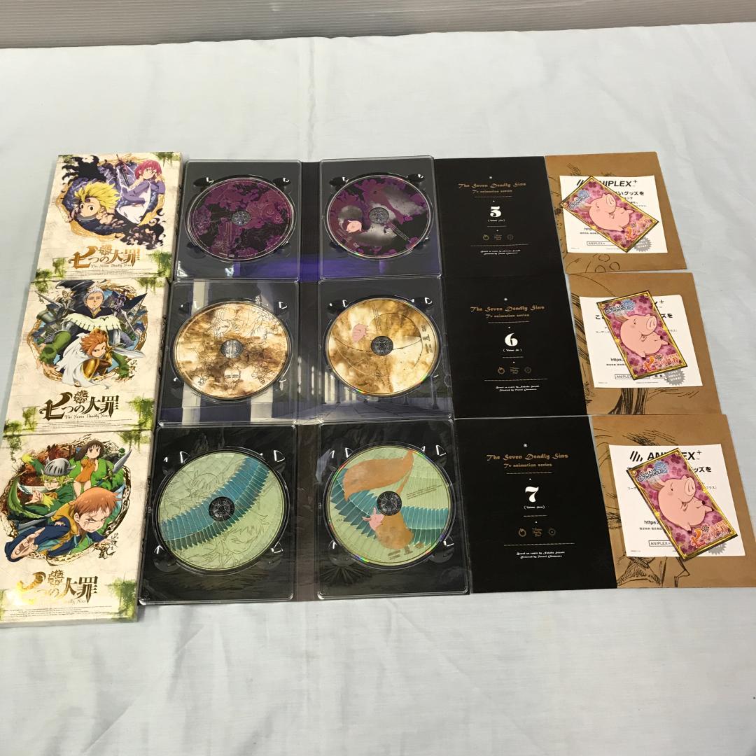 DVD-BOX 七つの大罪 完全生産限定版 1巻～7巻 まとめ