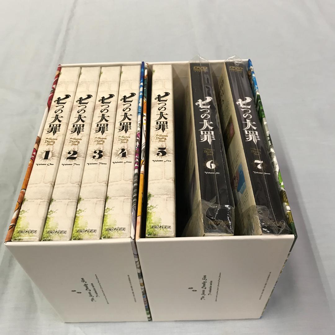 DVD-BOX 七つの大罪 完全生産限定版 1巻～7巻 まとめ
