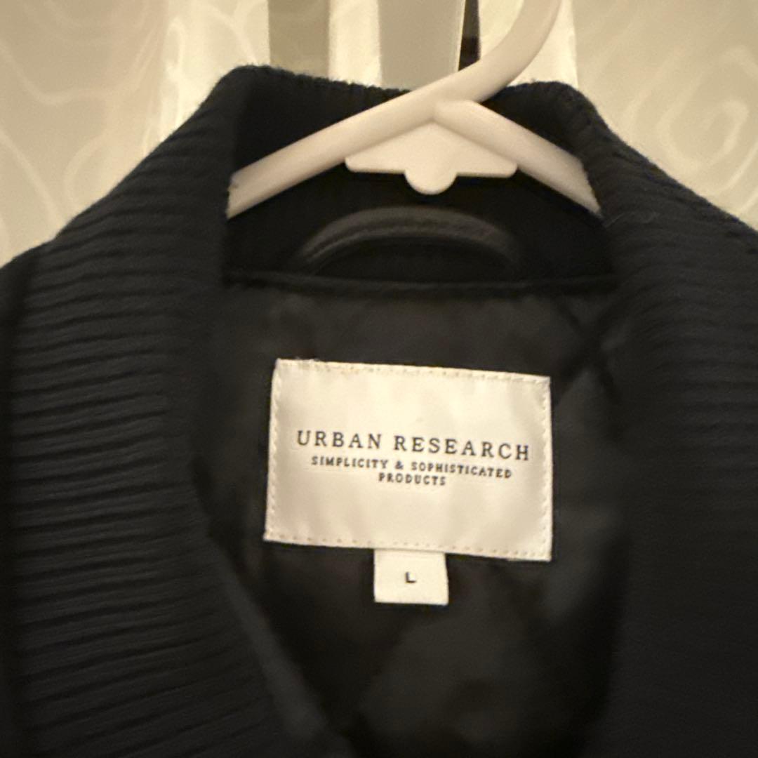 URBAN RESEARCH スタジャン L ブラック