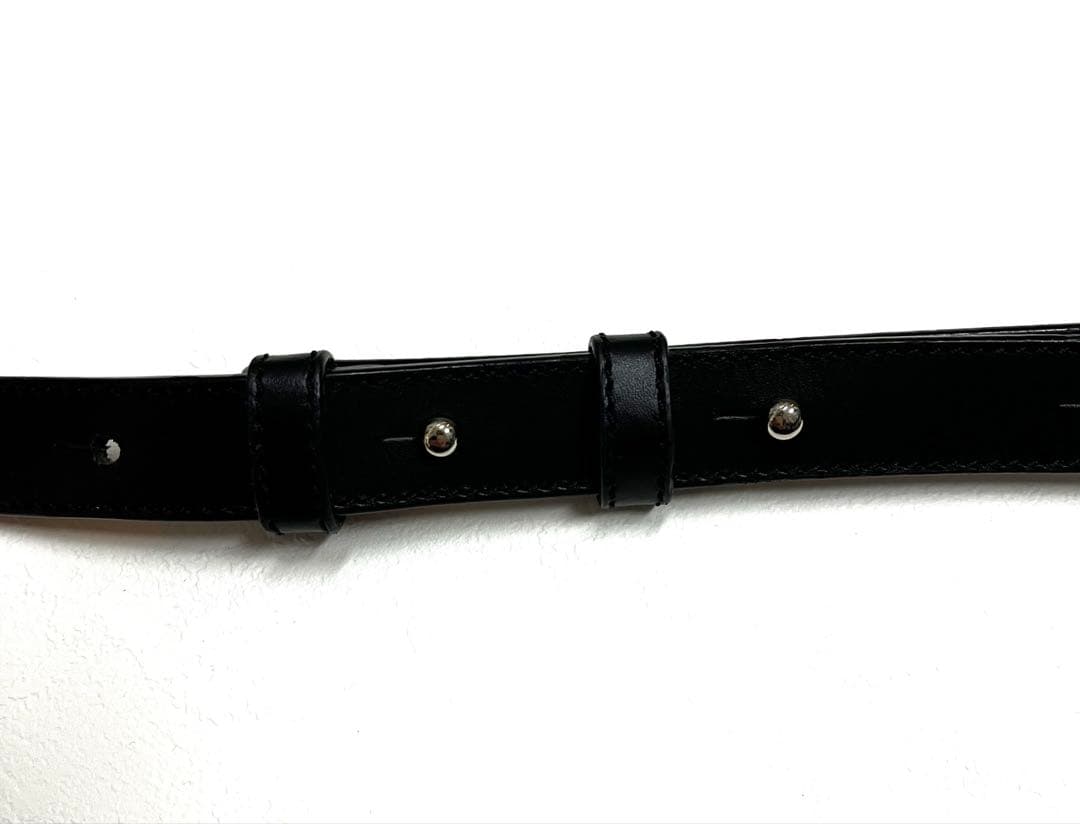 A.P.C. ブラックショルダーバッグ