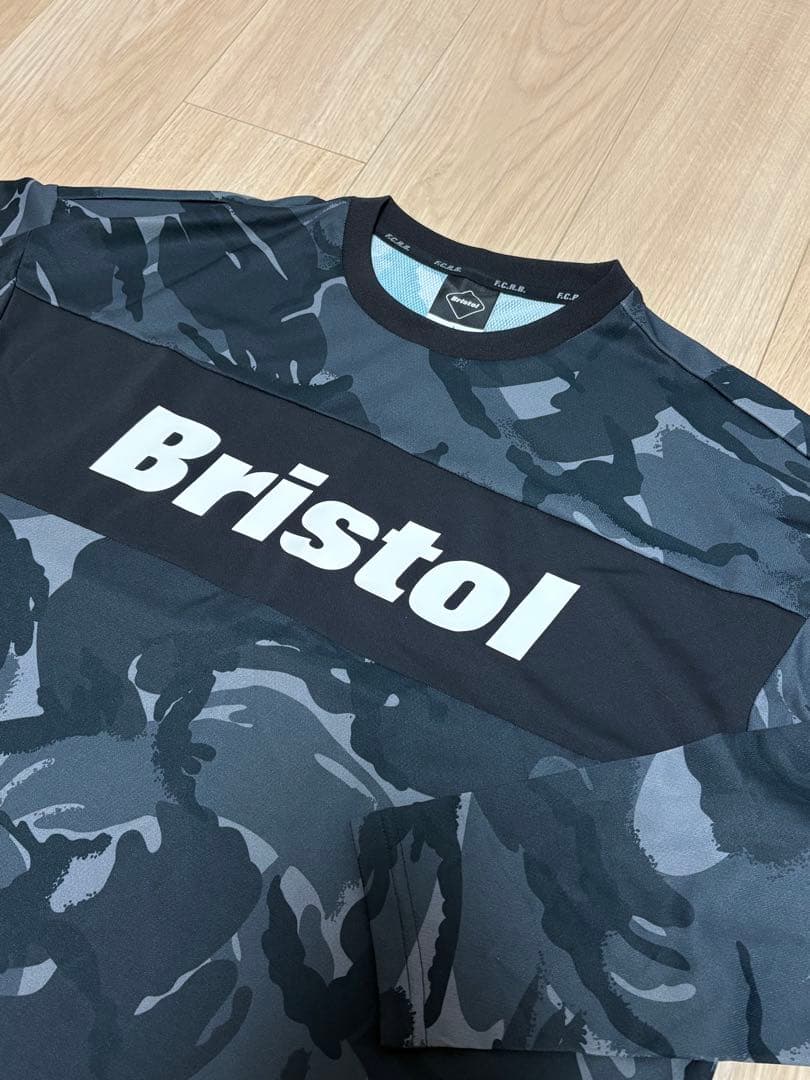 F.C.R.B 迷彩 カモフラシャツ 長袖 サイズL 美品