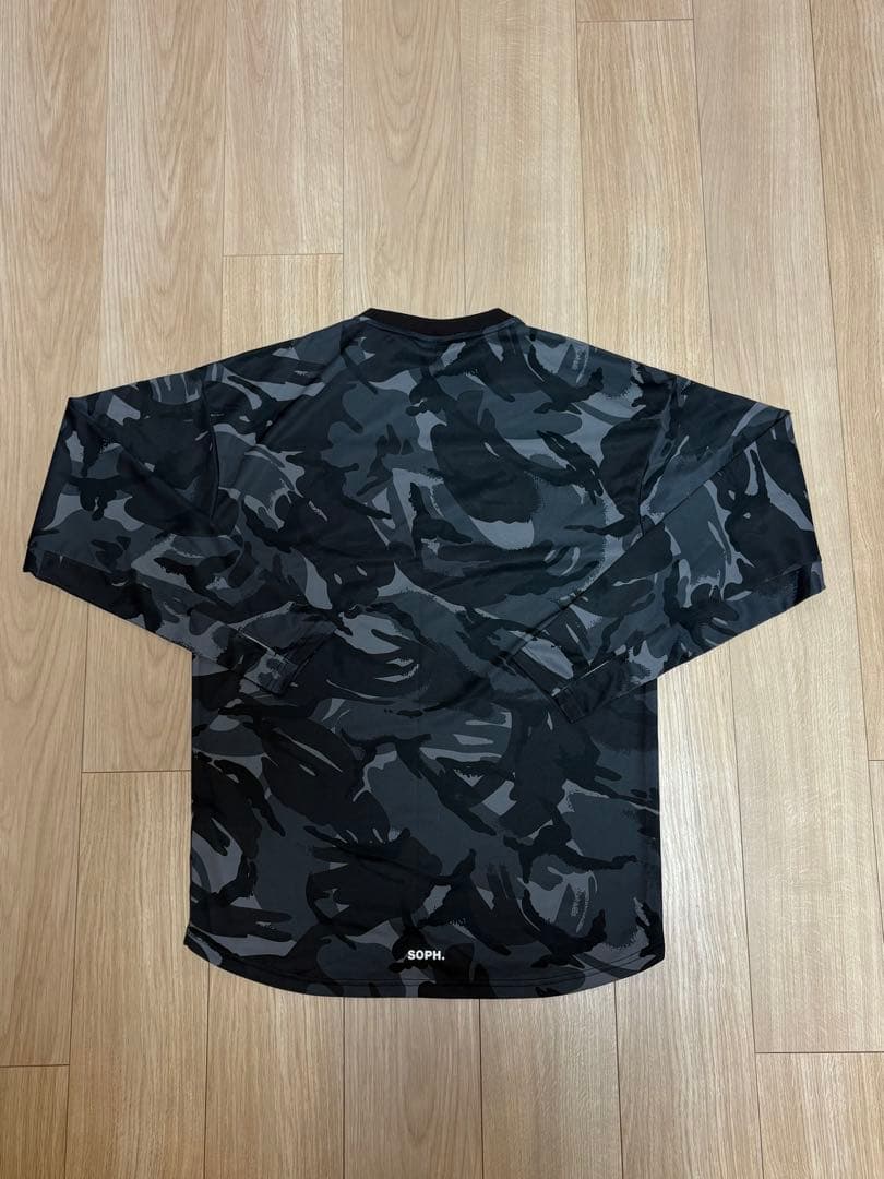 F.C.R.B 迷彩 カモフラシャツ 長袖 サイズL 美品