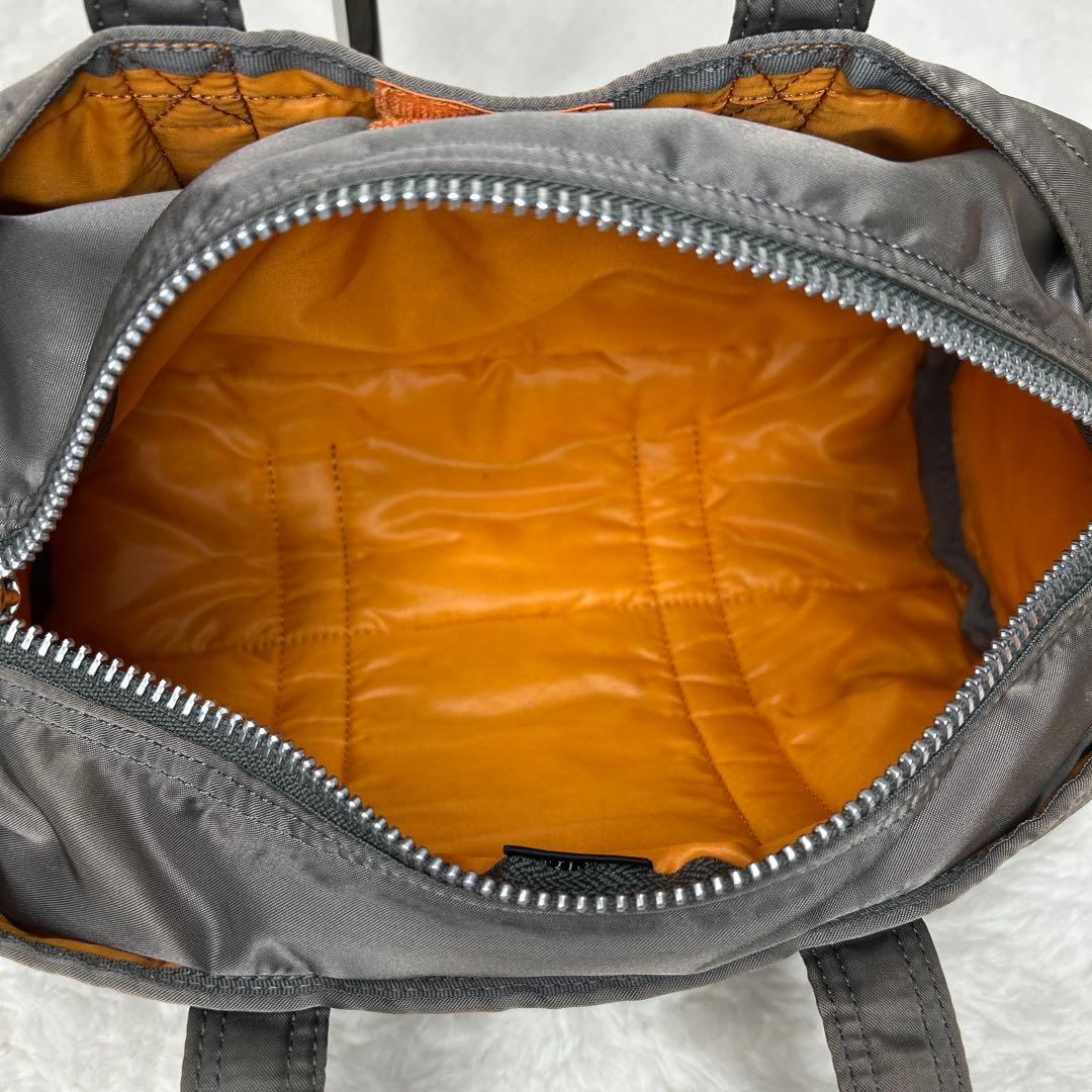 ✨美品✨PORTER タンカー ボストン シルバーグレー 廃盤 保存袋付！