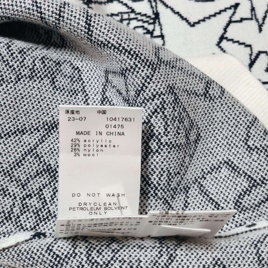 極美品　2023年　ジャックバニー　ドラえもん　コラボ　総柄　ニット　セーター