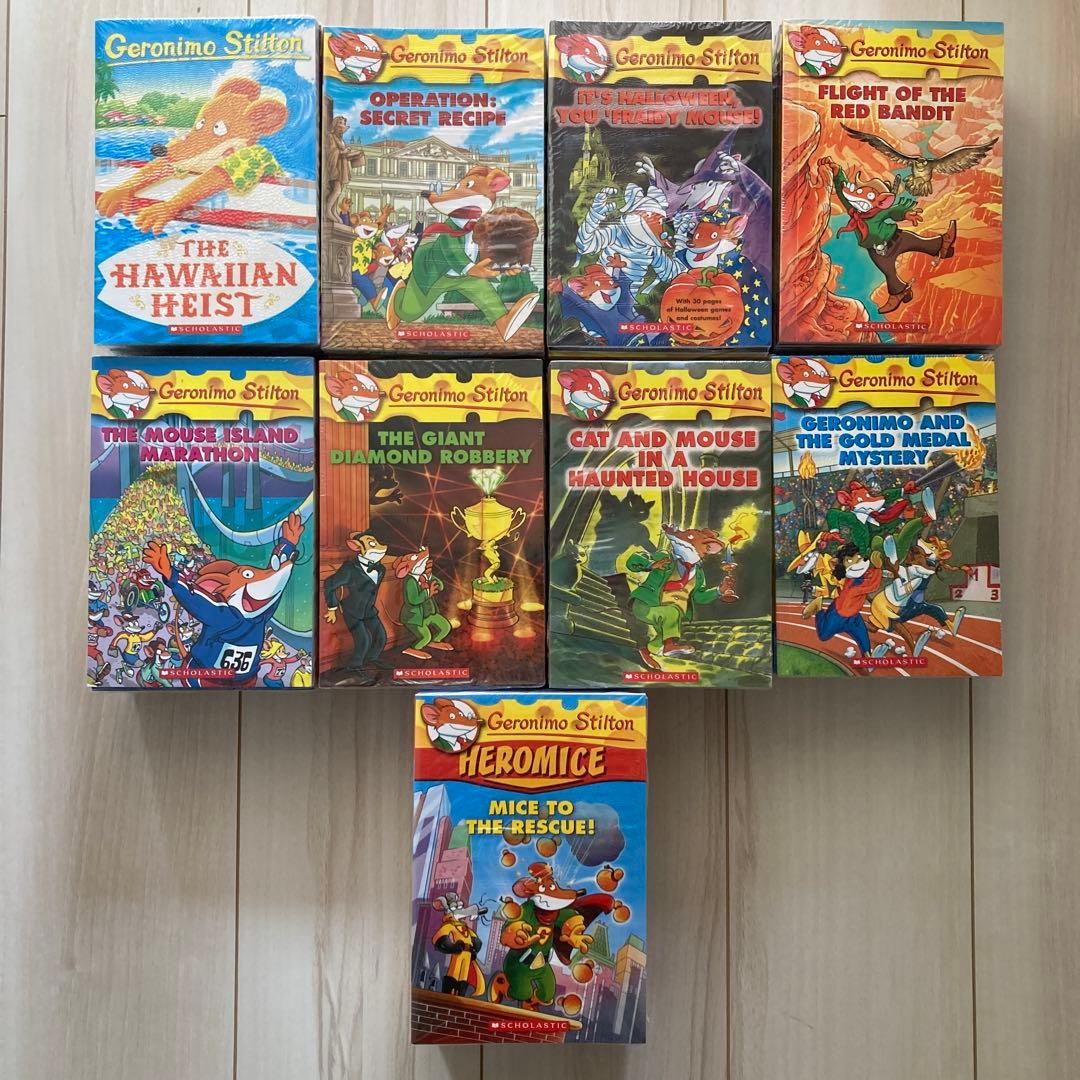 Geronimo Stilton Heromice 91冊セット　絵本　英語絵本