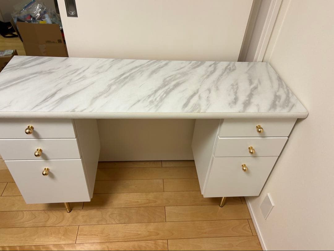 Francfranc エルドラド コスメデスク　鏡つき　ドレッサー