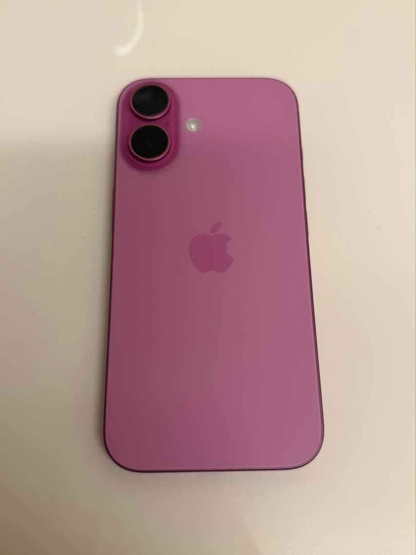 【美品／SIMフリー】iPhone16 128GB ピンク