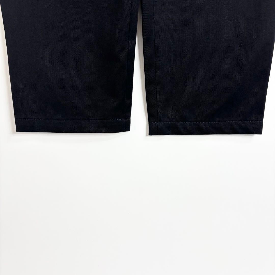 【美品】STUDIO NICHOLSON ピーチツイル ベルテッドパンツ 黒 M