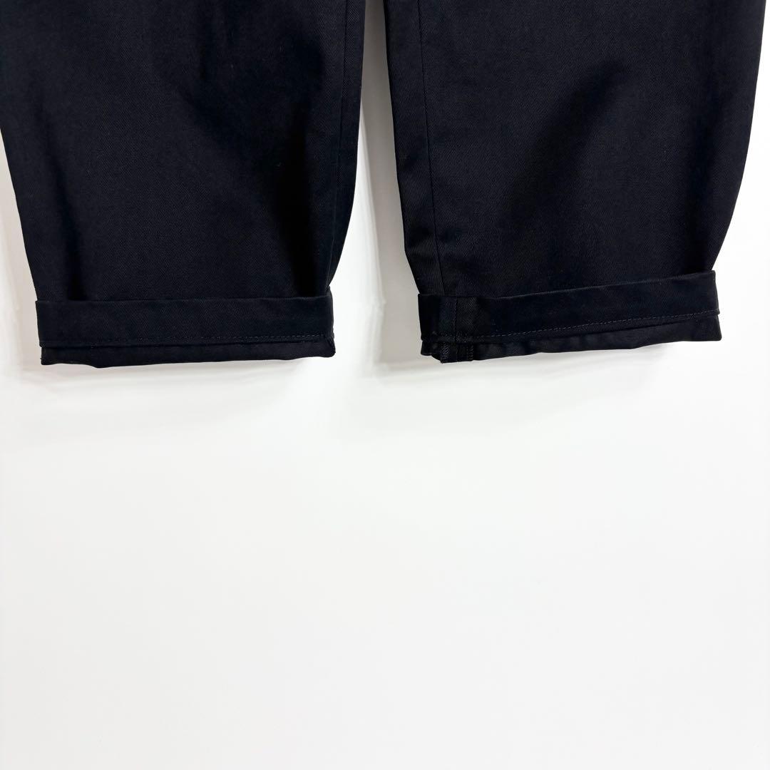 【美品】STUDIO NICHOLSON ピーチツイル ベルテッドパンツ 黒 M