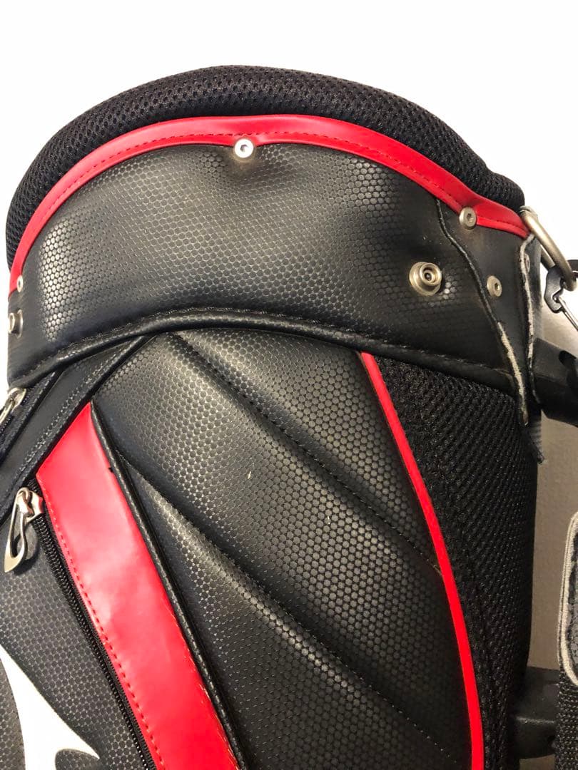 【送料込み】MIZUNO ミズノ　キャディバッグ　ゴルフバッグ　ブラック　メンズ