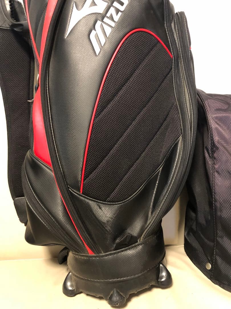 【送料込み】MIZUNO ミズノ　キャディバッグ　ゴルフバッグ　ブラック　メンズ