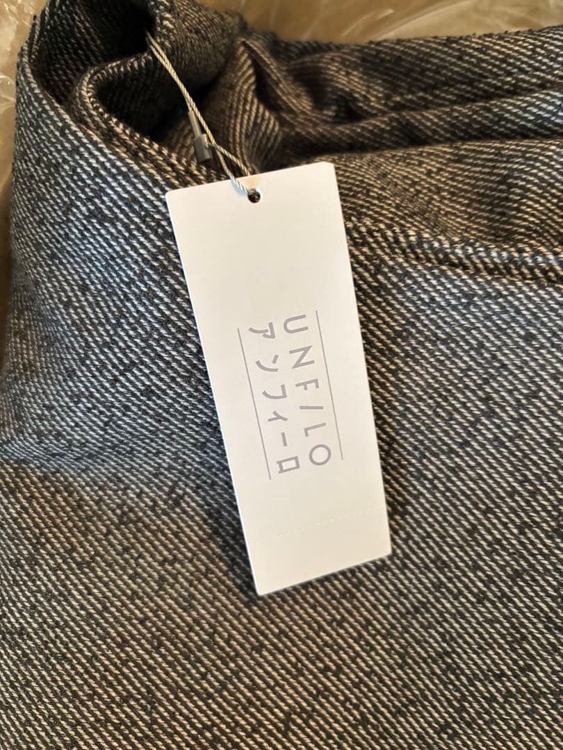 新品未使用　アンフィーロ　リングツイードジャンスカ　ブラック　M UNFILO