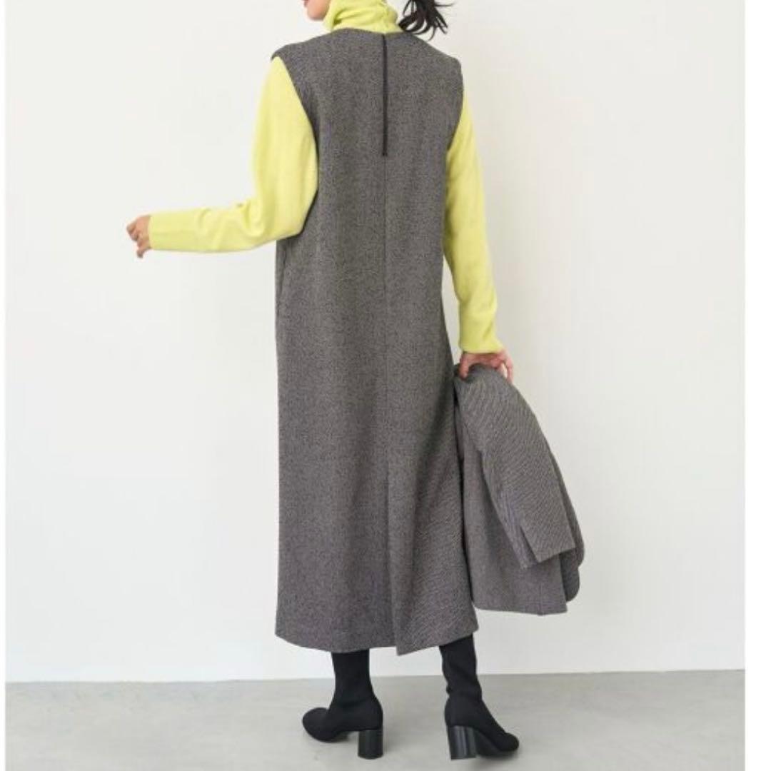 新品未使用　アンフィーロ　リングツイードジャンスカ　ブラック　M UNFILO