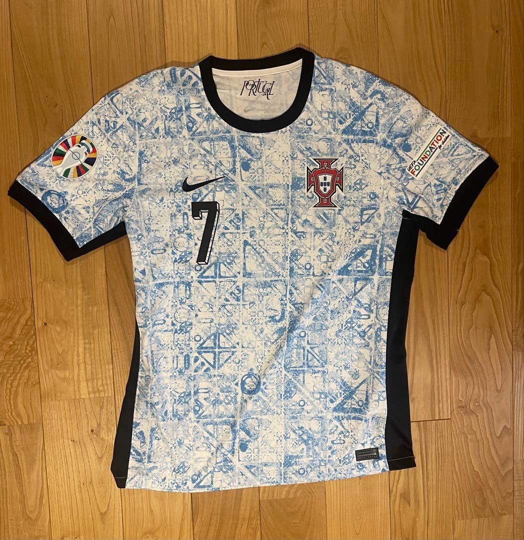 ロナウド900ゴール達成ユニ ポルトガル代表 24/25AWAY背番号7 正規品