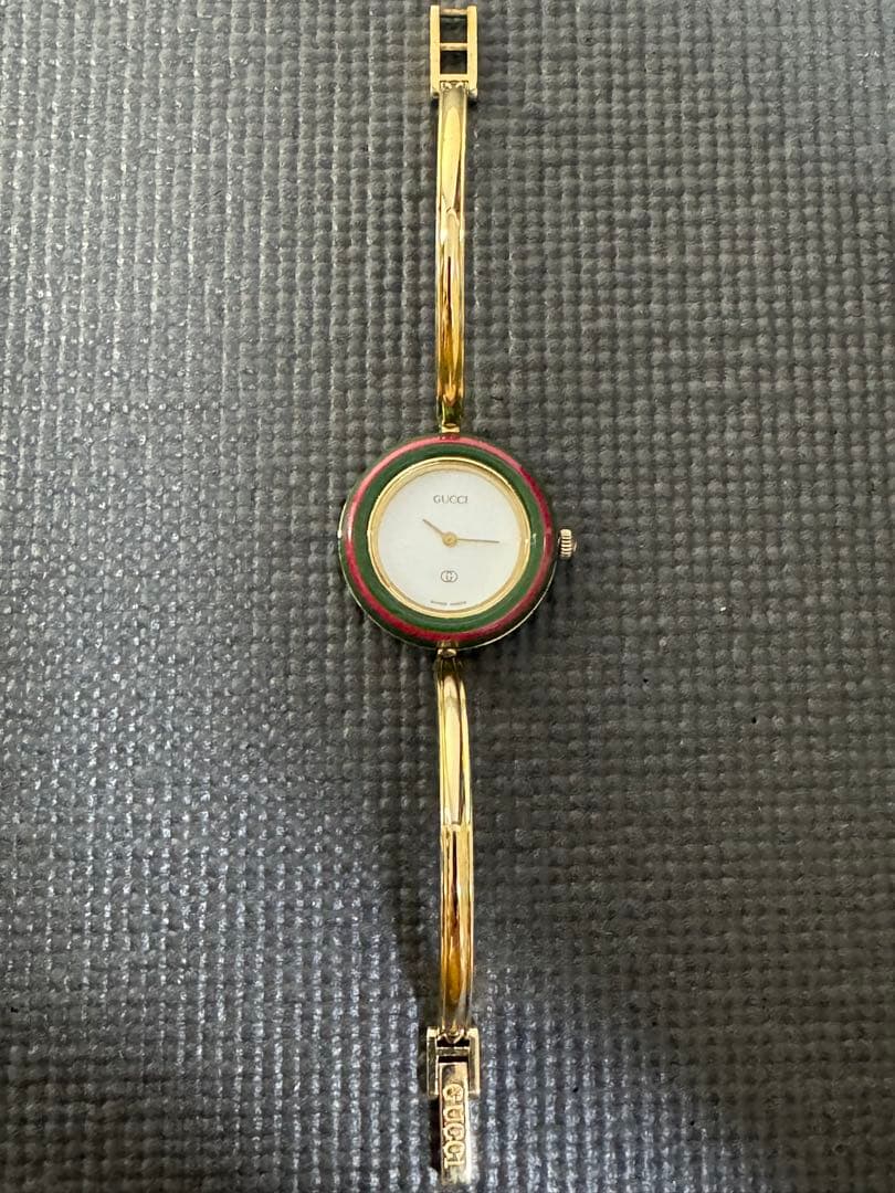 グッチ GUCCI チェンジベゼル 1100-L レディース腕時計