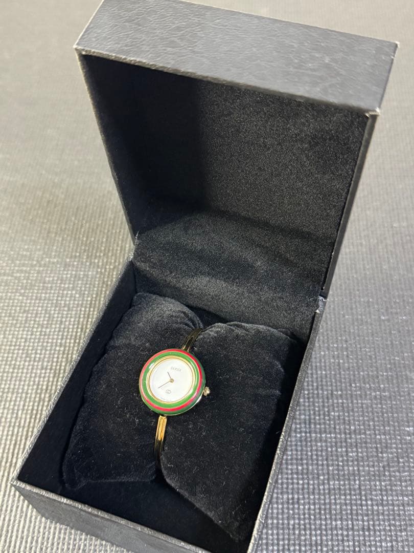 グッチ GUCCI チェンジベゼル 1100-L レディース腕時計